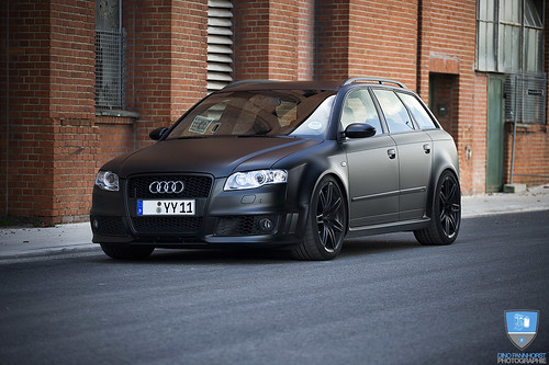 Audi Rs4 Avant Black. Audi RS4 Avant Matte Black