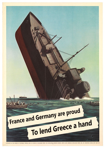 Whilst Greece sinks German subs and French frigates come to the rescue