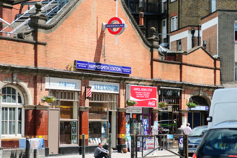 Hammersmith Tube Station