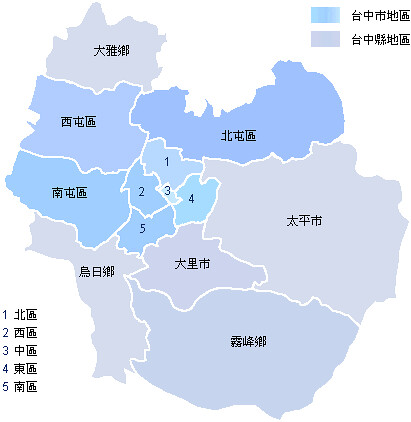 台中map