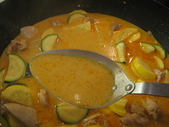 Thai curry for dinner