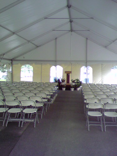 Cathedral Tent Event