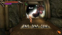 Tehra Dark Warrior for PSP and PS3 (PlayStation mini)