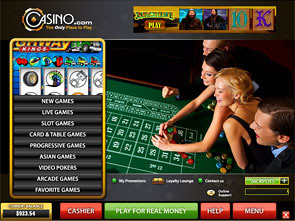 Casino.com Casino Lobby