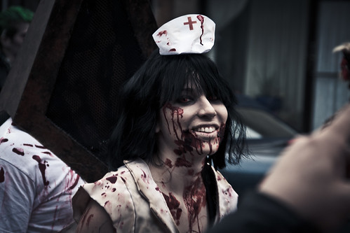 Helloooooo Zombie Nurse!