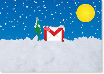 Happy holidays from Gmail