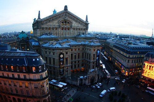 Paris vu depuis la terrasse des Galeries Lafayette 17
