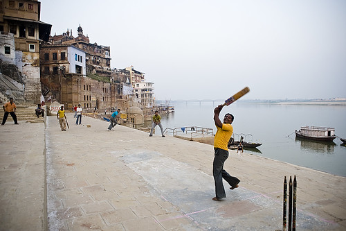 Cricket on the ghat