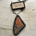 Fly Away Monarch Wing Necklace