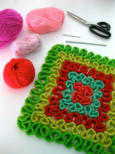 Squiggle crochet