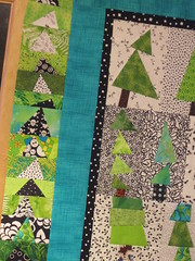 finishing up my tree quilt