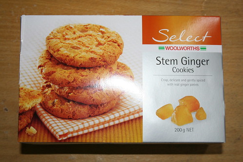 2010-01-30 - Woolworths Stem Ginger Cookies - 01 - Box