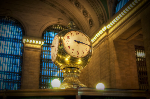 The Clock in Grand Central