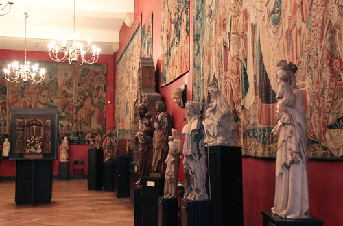 Obras de arte do Museu Cluny em Paris