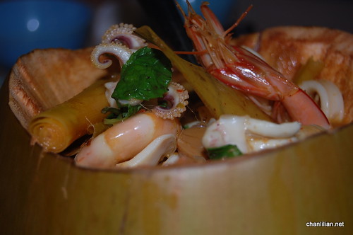 seafoods in coconut