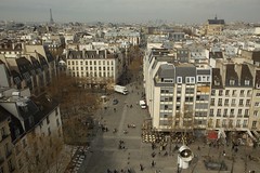 Paris view from Centre Pompidou