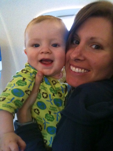 Will's first plane trip