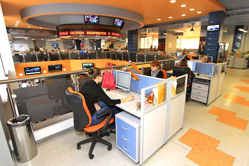 Newsroom von RIA Novosti in Moskau 6 ©  J
