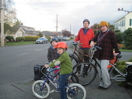 First Family Bike Ride, Sort Of