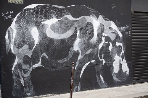 Chalk art, Paris