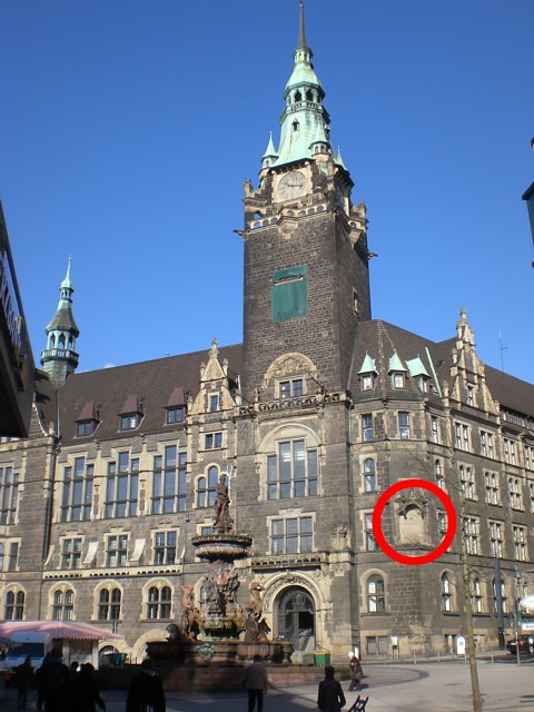 Rathaus Elberfeld ohne Ritter Arnold