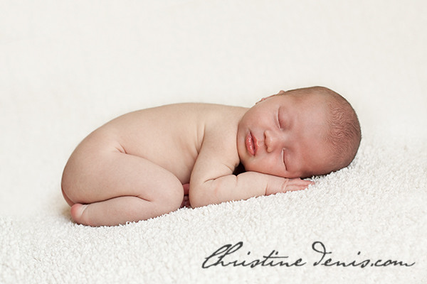 Sleepy Baby Boy ~ Chelsea Newborn Photographer