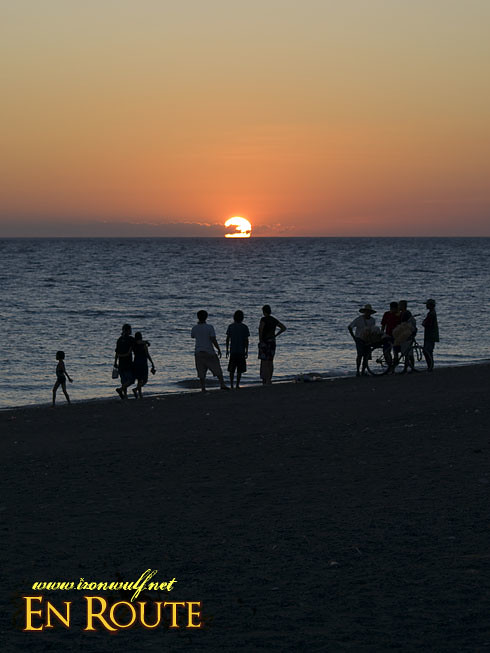 Aroma Beach Black Sands Sunset