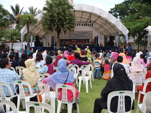 馬來傳統文化館正在辦傳統的Muara紀念活動