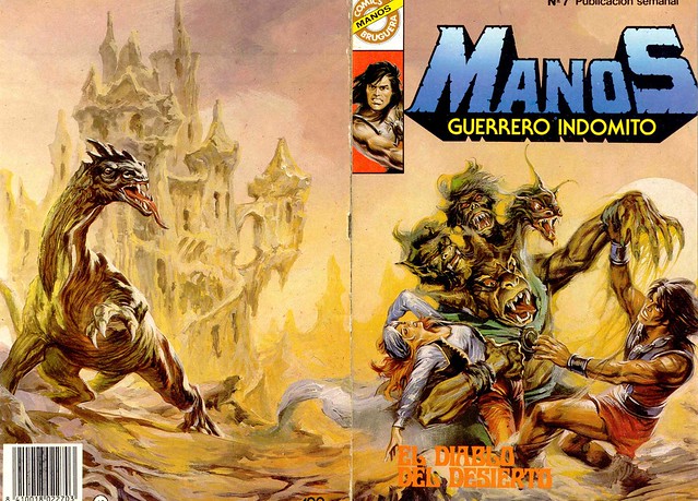 Manos Guerrero Indomito, Cover #7