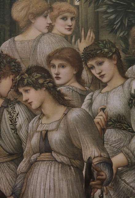 Part of The Golden Stairs, Edward Coley Burne-Jones, 1880