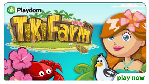 Facebook Games - Tiki Farm by cutecutegames