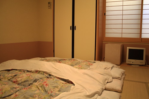 Our room in Kyoto ryokan, Towa