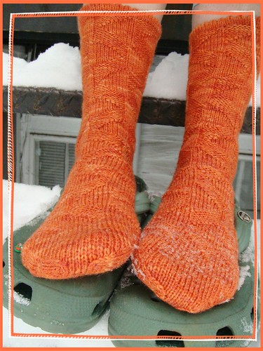 socks snow 022