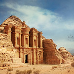 Jordan - Petra - Al-Deir Monastery