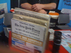 New York Times table at SXSW