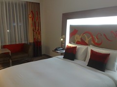 Guestroom of Novotel Taipei Hotel