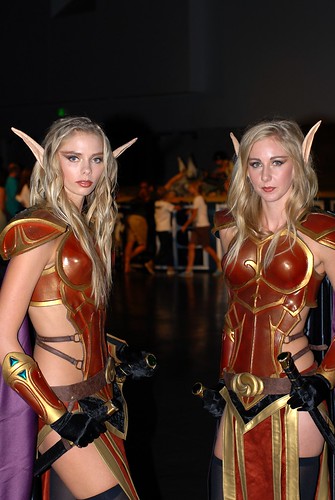 world of warcraft blood elf rogue. Blizzcon || Blood Elf Rogues,
