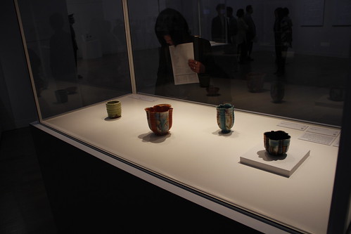 Some potteries by Lucie Rie