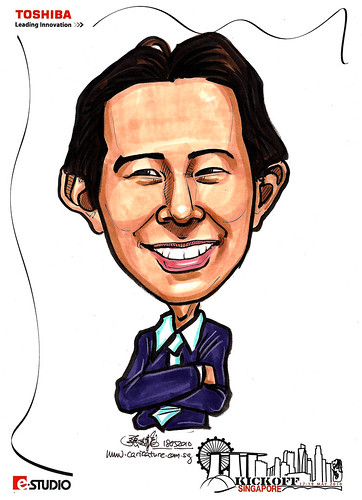 Caricature of Stanley