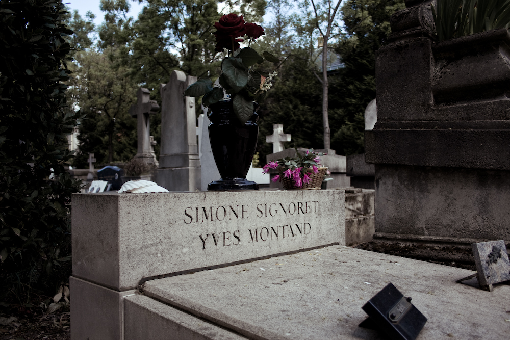 Grave of Simone Signoret