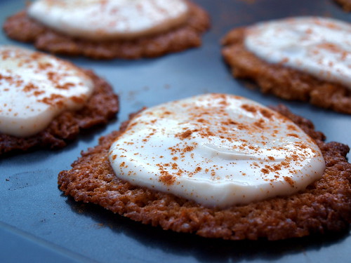 Carrot Cake Cookies mit Creamcheese Icing