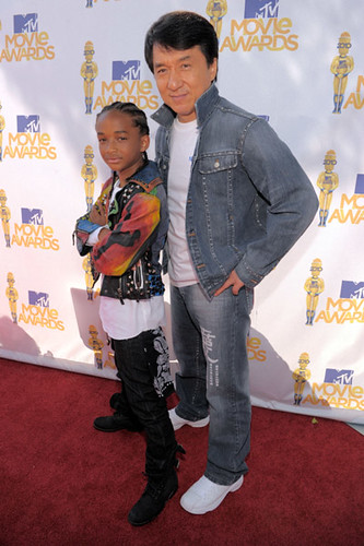 MTV Movie Awards 2010 Jaden Smith y Jackie Chan