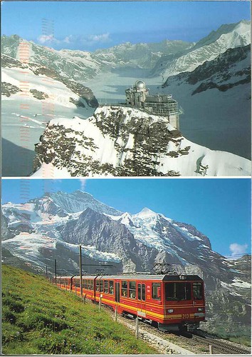 Cards from family - Switzerland - Jungfraujoch