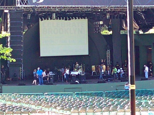 Musicians rehearse recreation of Miles Davis' "Bitches Brew" at Prospect Park Bandshell.jpg