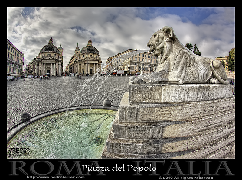 Roma - la Plaza del Pueblo