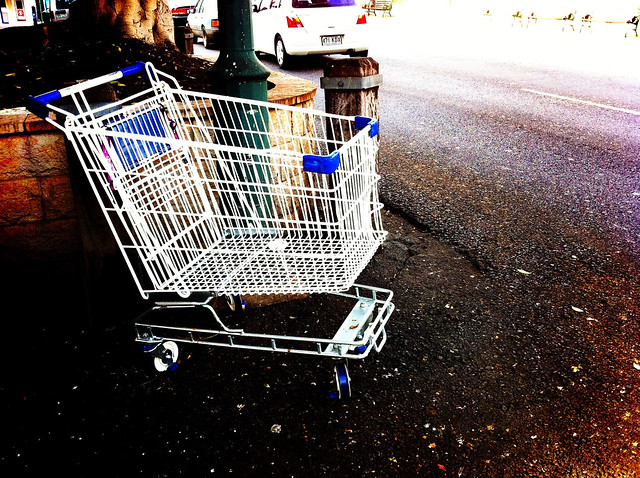 Abandoned Shopping Trolley Parking