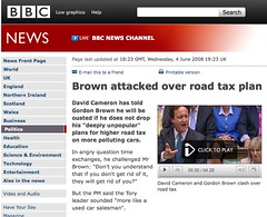 BBC: but road tax was abolished in 1936