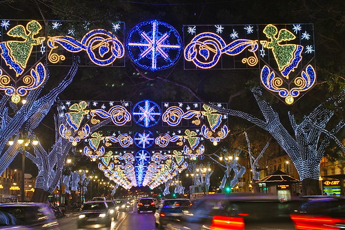 Iluminación Navidad Málaga 2009