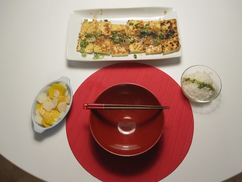 A nice family-style japanese meal