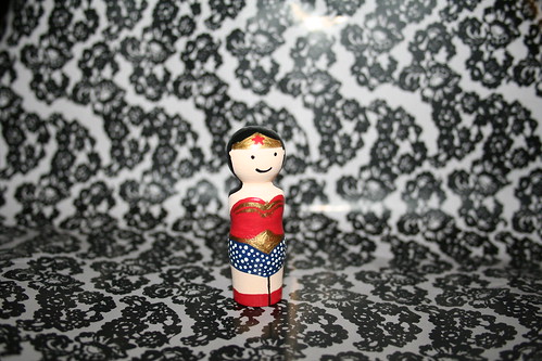Wonder Woman peg person
